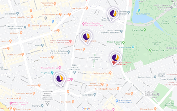 mapa - Escola Lourenço Castanho | Escola Particular Em São Paulo